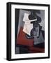 Still Life on a Table, 1916 (Oil on Canvas)-Juan Gris-Framed Giclee Print