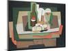 Still Life on a Table; Nature Morte Sur Une Table, 1925-Georges Valmier-Mounted Giclee Print