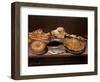 Still Life Ox Head, Sweets and Fishes-Pitocchetto Ceruti-Framed Art Print