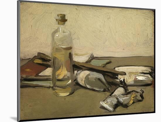 Still Life: Paint Tubes, C.1903 (Oil on Panel)-Samuel John Peploe-Mounted Giclee Print