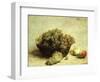 Still-life, Raisins and Apples in a Basket-Henri Fantin-Latour-Framed Giclee Print