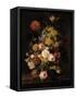 Still Life - Roses, Tulips and Other Flowers-Petter-Framed Stretched Canvas