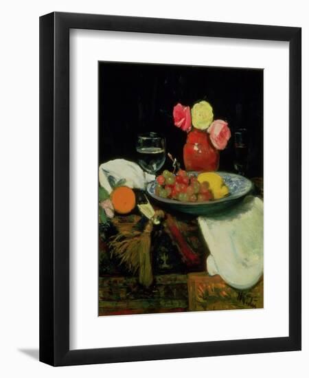 Still Life - Roses-George Leslie Hunter-Framed Giclee Print