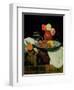 Still Life - Roses-George Leslie Hunter-Framed Giclee Print