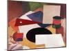 Still Life, Square on a White Background with a Black Disc-Roger de La Fresnaye-Mounted Giclee Print