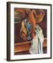 Still Life (Stone Jug, White Serviette and Fruit)-Andre Derain-Framed Collectable Print