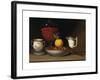 Still Life - Strawberries and Nuts-Raphaelle Peale-Framed Premium Giclee Print