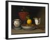 Still Life - Strawberries, Nuts, C.1822-Raphaelle Peale-Framed Giclee Print