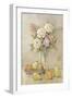 Still Life Study Flowers & Fruit I-Tim OToole-Framed Art Print