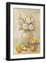 Still Life Study Flowers & Fruit II-Tim OToole-Framed Art Print