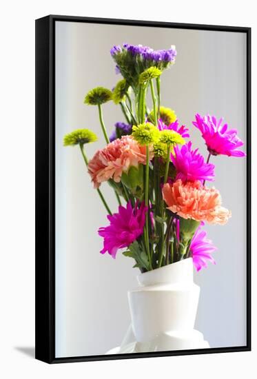 Still Life Summer Flowers Arrangement Photo Poster-null-Framed Stretched Canvas