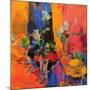 Still Life Table with Roses and Fruit-Peter Graham-Mounted Giclee Print