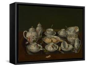 Still Life: Tea Set, c.1781-3-Jean-Etienne Liotard-Framed Stretched Canvas