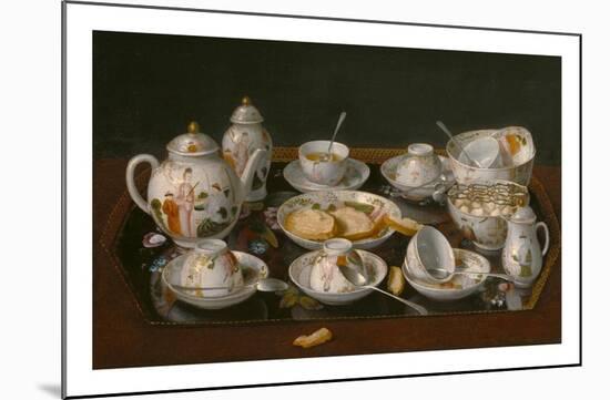 Still Life: Tea Set-Jean-Etienne Liotard-Mounted Art Print