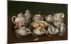 Still Life: Tea Set-Jean-Etienne Liotard-Mounted Art Print