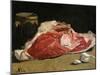 Still Life, the Joint of Meat, 1864-Claude Monet-Mounted Giclee Print