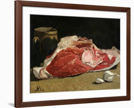 Still Life, the Joint of Meat, 1864-Claude Monet-Framed Giclee Print