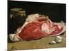 Still Life, the Joint of Meat, 1864-Claude Monet-Mounted Giclee Print