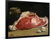 Still Life, the Joint of Meat, 1864-Claude Monet-Framed Giclee Print