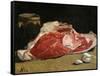 Still Life, the Joint of Meat, 1864-Claude Monet-Framed Stretched Canvas