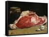 Still Life, the Joint of Meat, 1864-Claude Monet-Framed Stretched Canvas