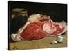 Still Life, the Joint of Meat, 1864-Claude Monet-Stretched Canvas