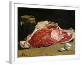 Still Life, the Joint of Meat, 1864-Claude Monet-Framed Giclee Print