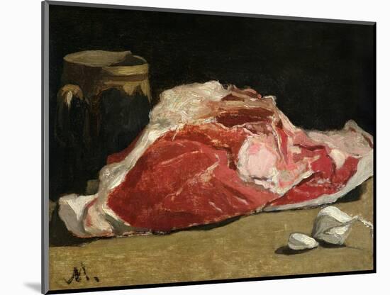 Still Life, the Joint of Meat, 1864-Claude Monet-Mounted Giclee Print