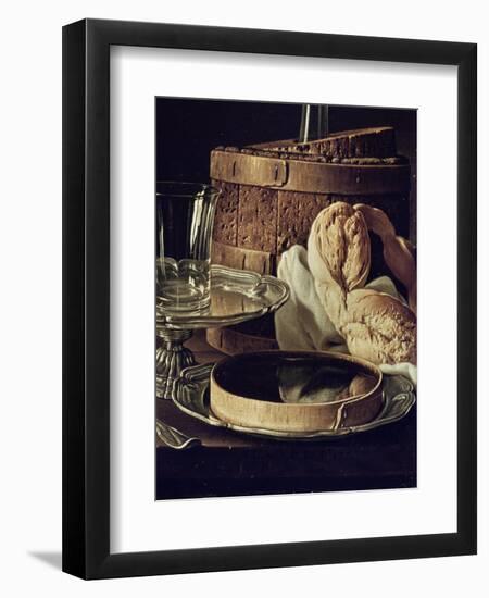 Still Life. the Snack-Luis Egidio Melendez-Framed Giclee Print