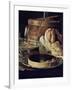 Still Life. the Snack-Luis Egidio Melendez-Framed Giclee Print