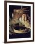 Still Life. the Snack-Luis Egidio Melendez-Framed Giclee Print