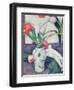 Still Life: Tulips in a Chinese Vase, 1924-Samuel John Peploe-Framed Giclee Print