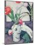 Still Life: Tulips in a Chinese Vase, 1924-Samuel John Peploe-Mounted Giclee Print