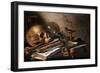 Still Life, Vanity, 1656 (Oil on Wood)-Pieter Claesz-Framed Giclee Print