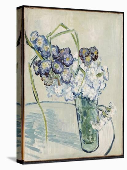 Still Life, Vase of Carnations, June 1890-Vincent van Gogh-Stretched Canvas