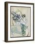 Still Life, Vase of Carnations, June 1890-Vincent van Gogh-Framed Giclee Print