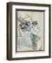 Still Life, Vase of Carnations, June 1890-Vincent van Gogh-Framed Giclee Print