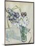 Still Life, Vase of Carnations, June 1890-Vincent van Gogh-Mounted Giclee Print