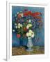 Still Life: Vase with Cornflowers and Poppies, 1887-Vincent van Gogh-Framed Giclee Print