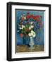 Still Life: Vase with Cornflowers and Poppies, 1887-Vincent van Gogh-Framed Giclee Print