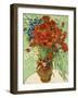 Still Life, Vase with Daisies and Poppies, 1890-null-Framed Giclee Print