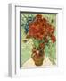 Still Life, Vase with Daisies and Poppies, 1890-null-Framed Giclee Print