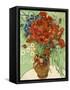 Still Life, Vase with Daisies and Poppies, 1890-null-Framed Stretched Canvas