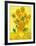 Still Life, Vase With Fifteen Sunflowers-Vincent van Gogh-Framed Art Print