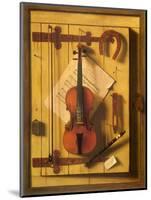 Still Life—Violin and Music, 1888-null-Mounted Giclee Print