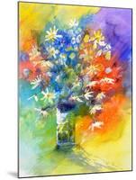 Still Life Watercolor-Pol Ledent-Mounted Art Print