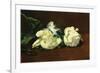 Still Life, White Peony-Edouard Manet-Framed Art Print