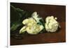 Still Life, White Peony-Edouard Manet-Framed Art Print