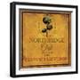 Still Life Wine Label Square I-Mary Beth Baker-Framed Art Print