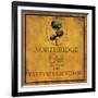 Still Life Wine Label Square I-Mary Beth Baker-Framed Art Print